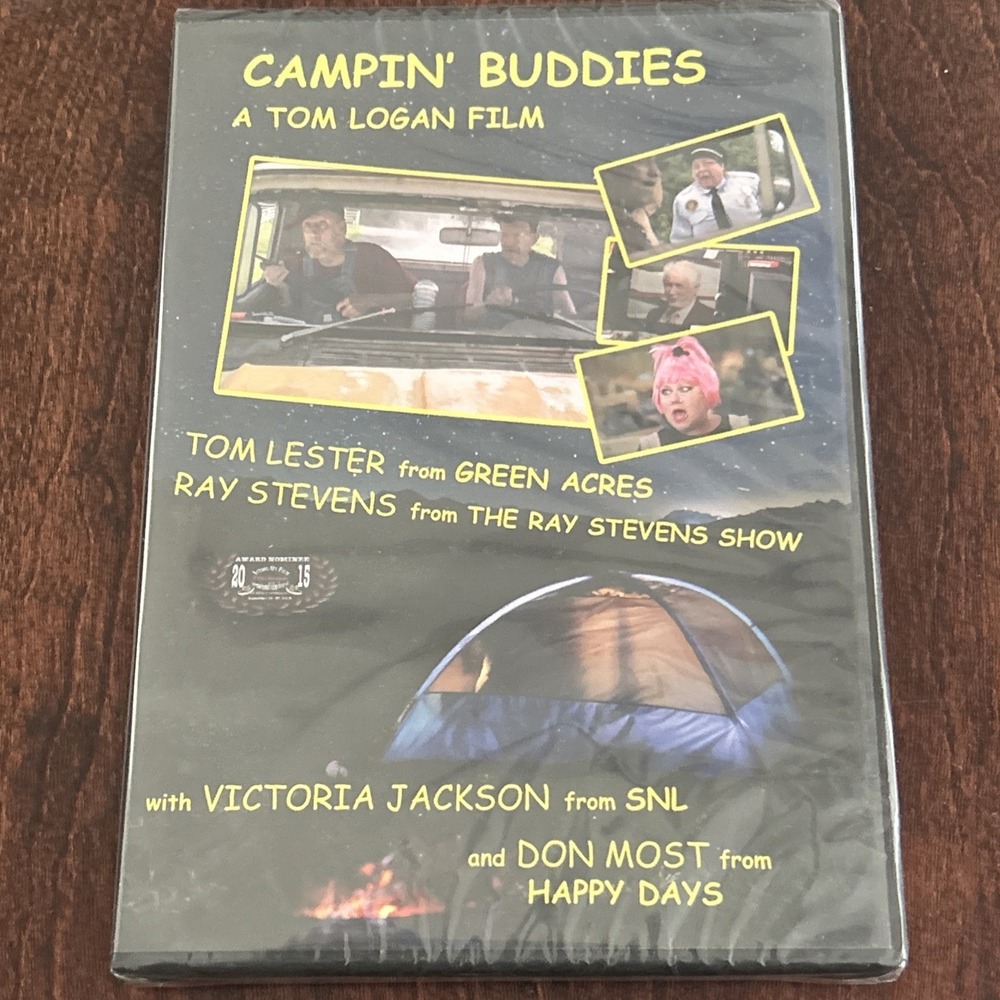 Campin' Buddies, Very‎ Good DVD, Ray Stevens, Tom Logan - 2014 Camping OOP